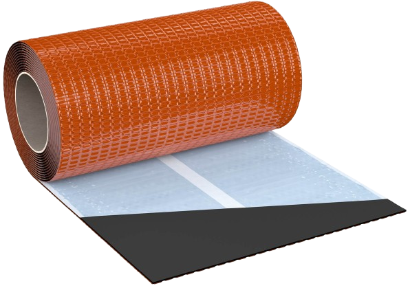 30 CM FOLYOLU KIRMIZI BACA DİBİ BANDI ( 10 MT )